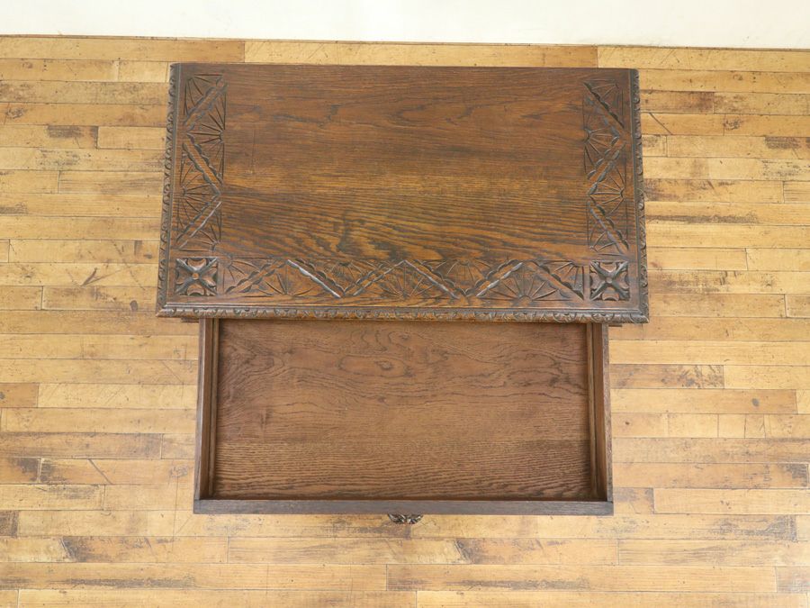 英国アンティーク家具 サイドテーブル 59192