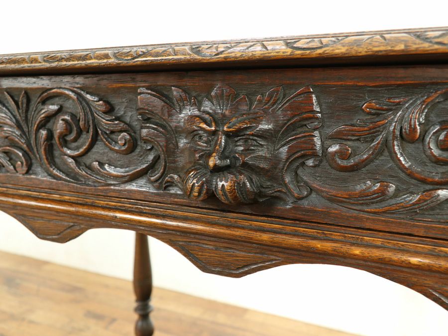 英国アンティーク家具 サイドテーブル 59192