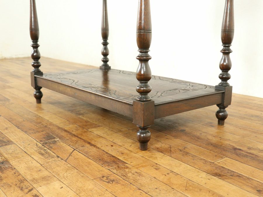 英国アンティーク家具 サイドテーブル 59192