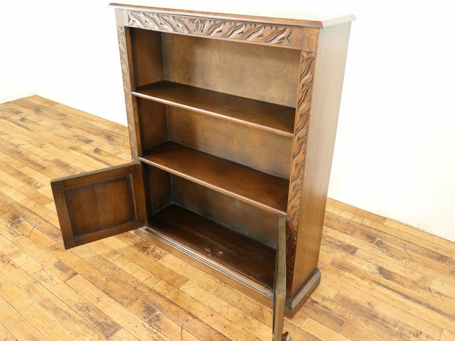 アンティーク家具 オープンブックケース 59189