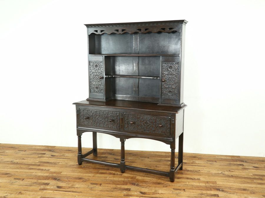 英国アンティーク家具 カップボード 59175