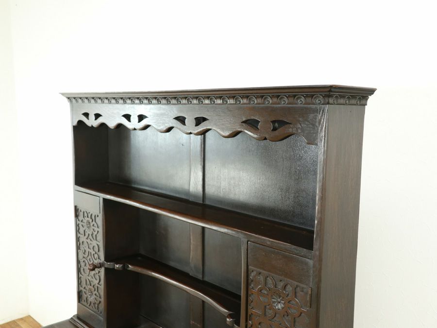 英国アンティーク家具 カップボード 59175