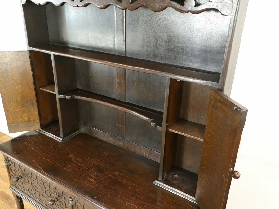 英国アンティーク家具 カップボード 59175