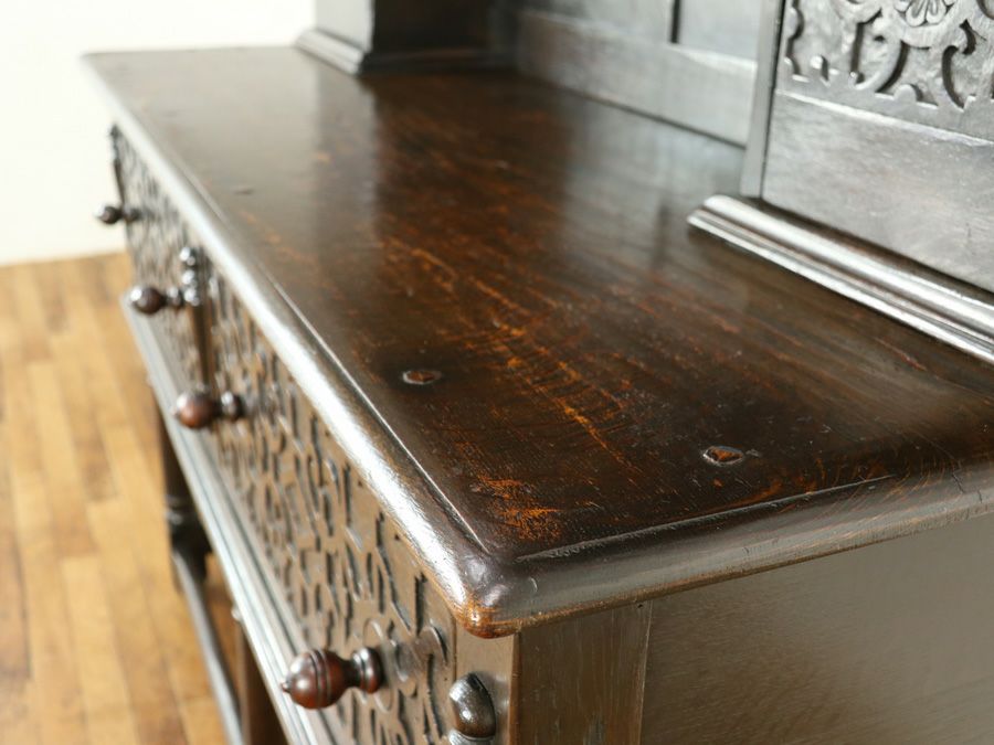 英国アンティーク家具 カップボード 59175