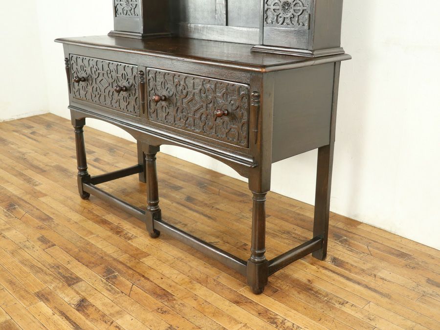 英国アンティーク家具 カップボード 59175