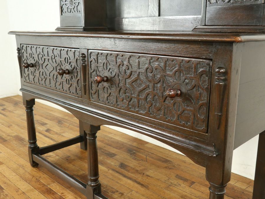 英国アンティーク家具 カップボード 59175