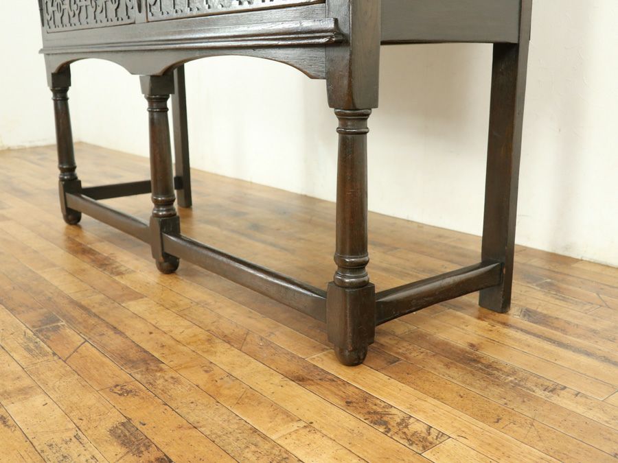 英国アンティーク家具 カップボード 59175