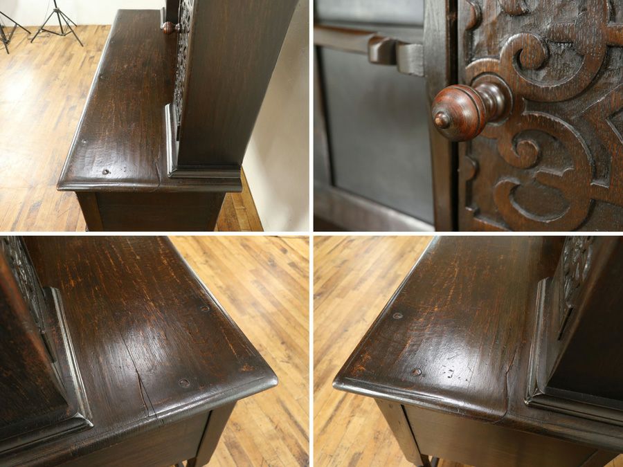 英国アンティーク家具 カップボード 59175