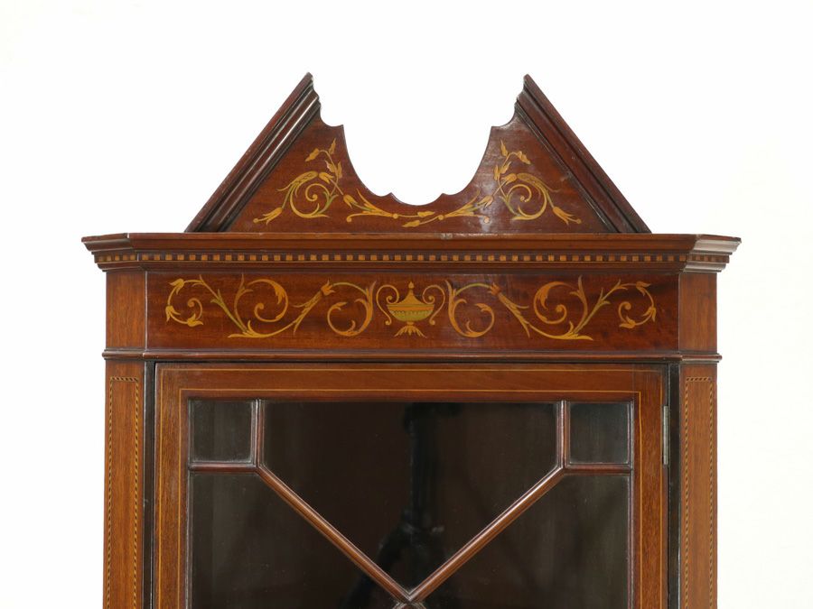 アンティーク家具 コーナーキャビネット 59069