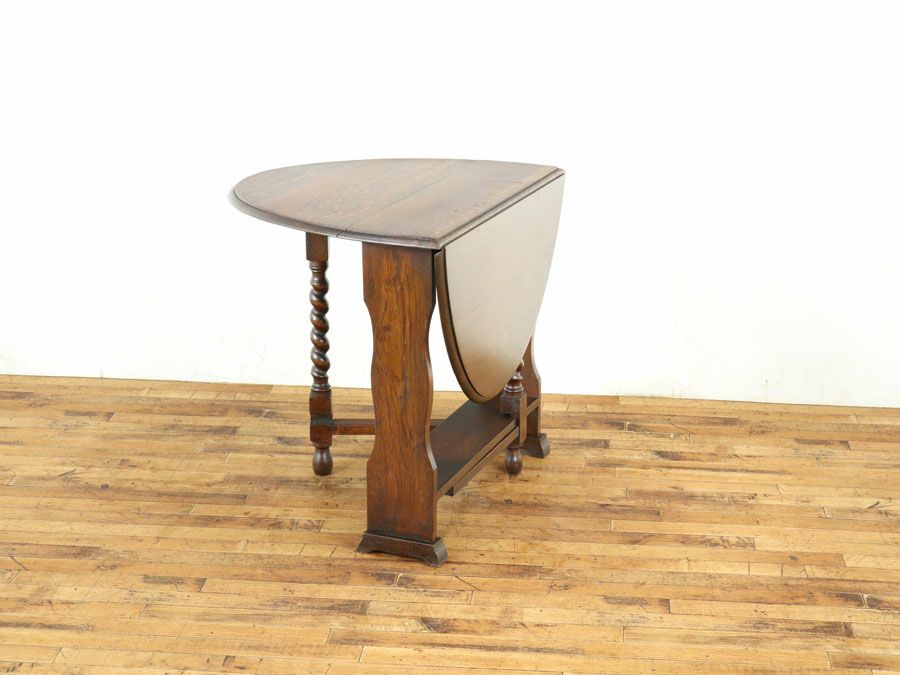 英国アンティーク家具 ゲートレッグ 59120