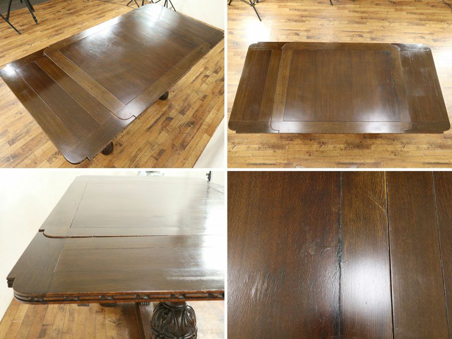 アンティーク家具 ドローリーフテーブル 59137