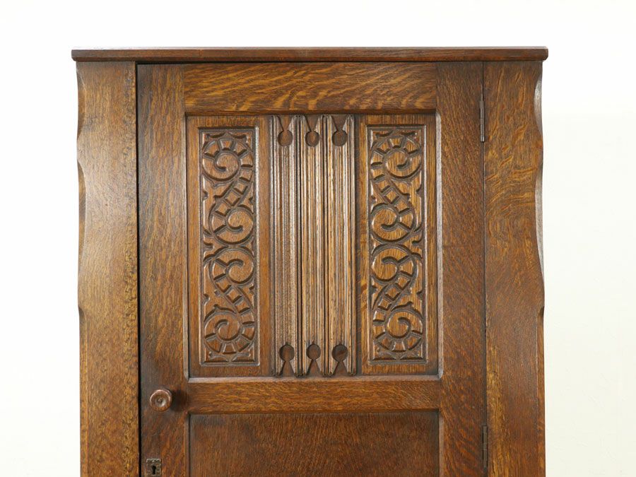 英国アンティーク家具 ワードローブ 59086