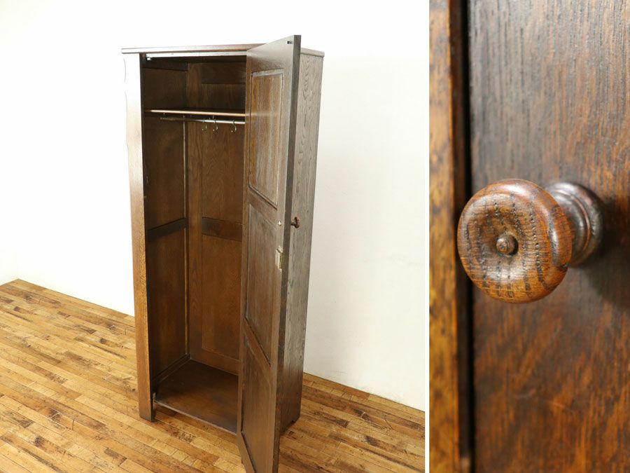 英国アンティーク家具 ワードローブ 59086