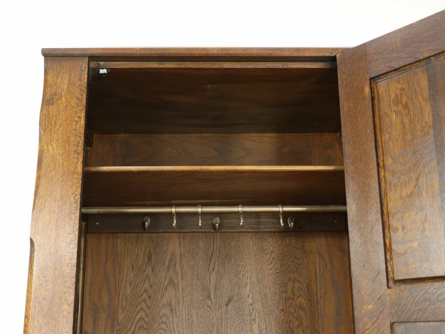 英国アンティーク家具 ワードローブ 59086