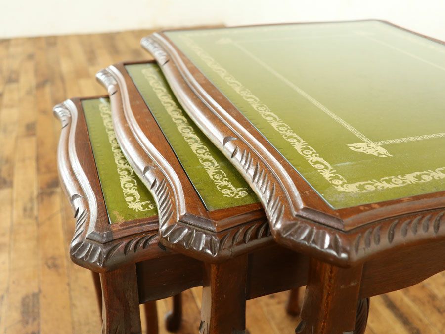 英国アンティーク家具 ネストテーブル 59020