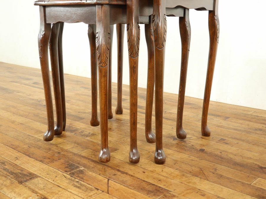 英国アンティーク家具 ネストテーブル 59020