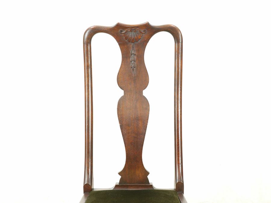 イギリス アンティーク 張替済チェア 59064