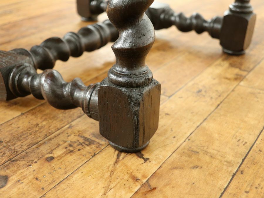 フランス アンティーク 張替済チェア 70485b