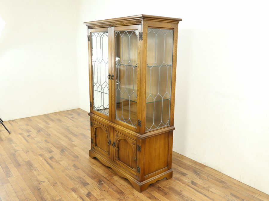 英国アンティーク家具 キャビネット 59126