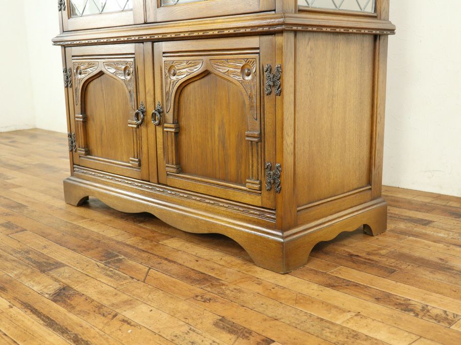 英国アンティーク家具 キャビネット 59126