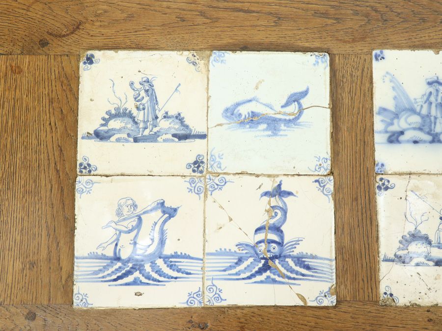 アンティーク家具 タイルトップコーヒーテーブル