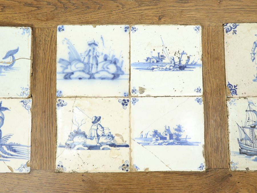 アンティーク家具 タイルトップコーヒーテーブル