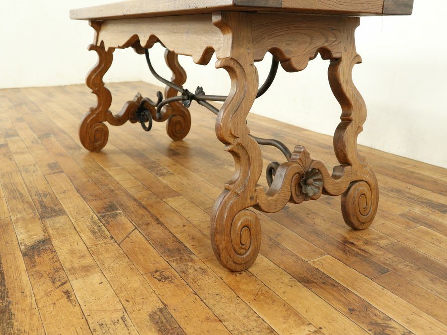 アンティーク家具 タイルトップコーヒーテーブル