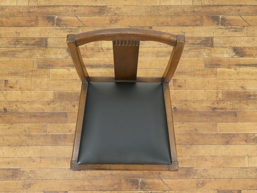 アンティーク家具 張替済チェア*4 59177