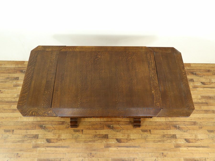 ドローリーフテーブル　アンティークフレックス