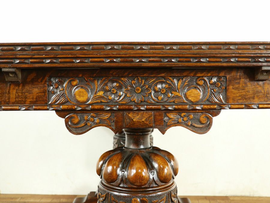 ドローリーフテーブル　アンティークフレックス