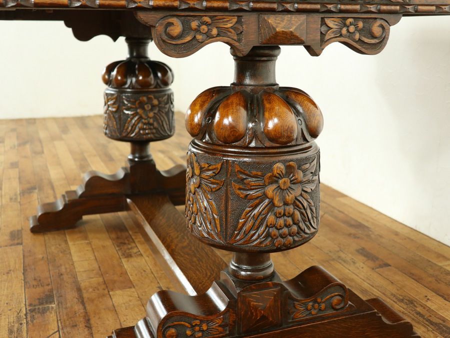 ドローリーフテーブル　アンティークフレックス