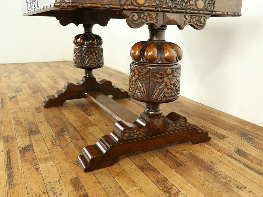 ドローリーフテーブル　アンティークフレックス