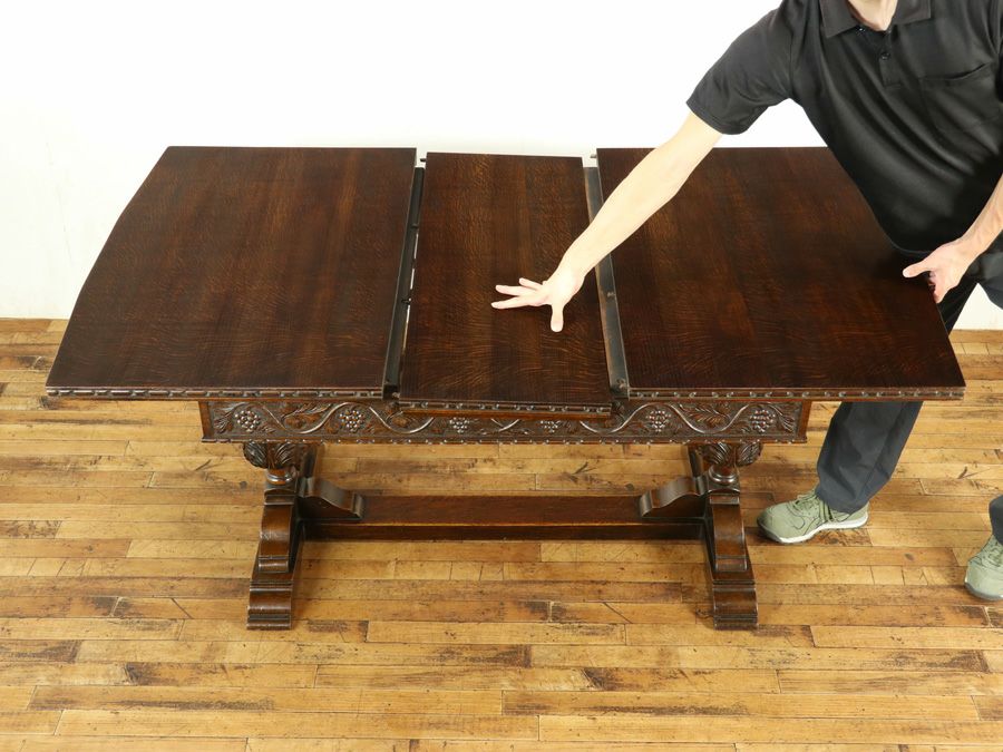 アンティーク家具 ポップアップテーブル 58807