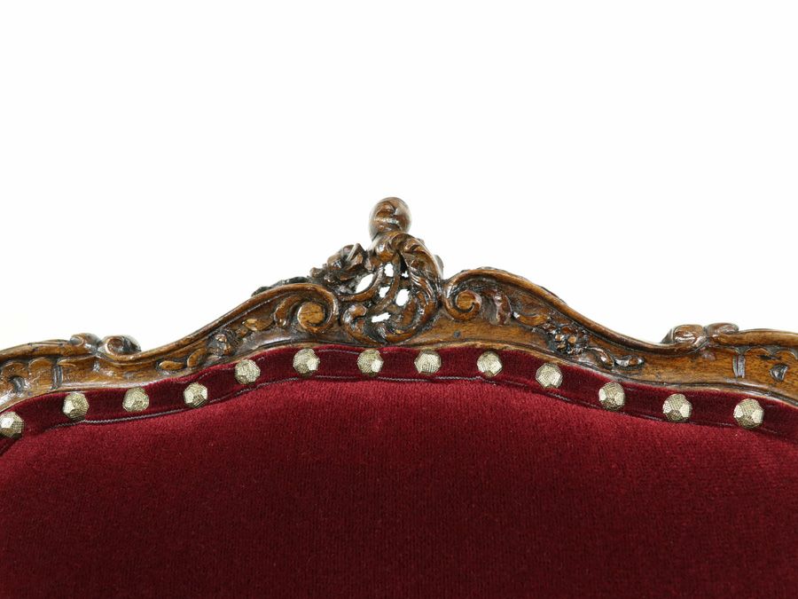 アンティーク家具 張替済チェア 64802d