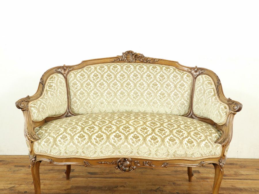 アンティーク家具 張替済ソファ 64895a