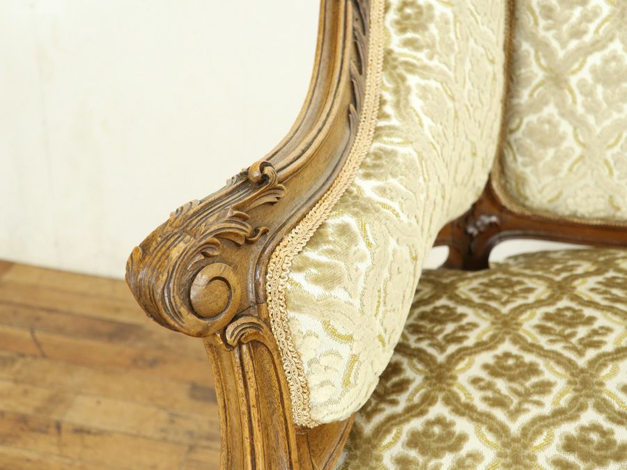 アンティーク家具 張替済ソファ 64895a