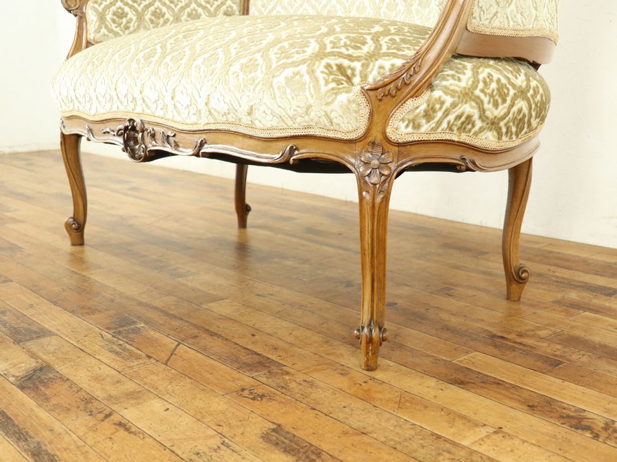 アンティーク家具 張替済ソファ 64895a