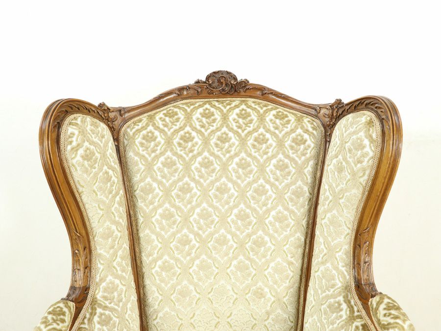 アンティーク家具 張替済アームチェア 64895c