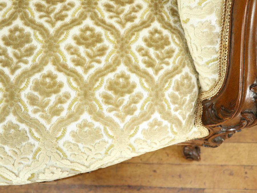 アンティーク家具 張替済アームチェア 64895c