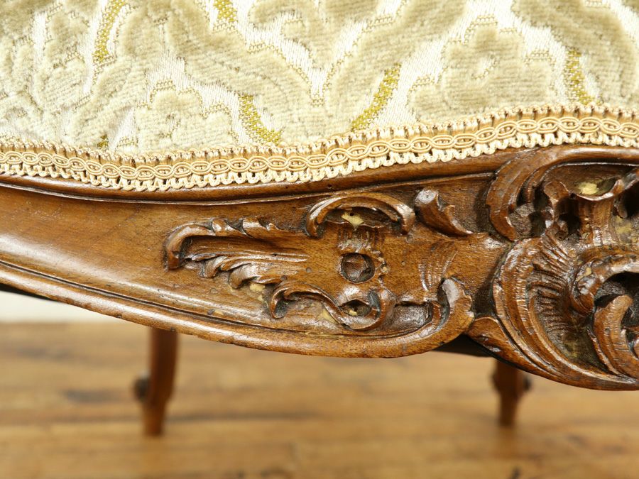 アンティーク家具 張替済アームチェア 64895c