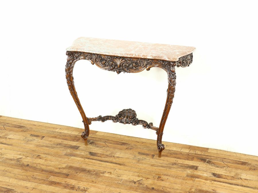 アンティーク家具 大理石コンソール 70565