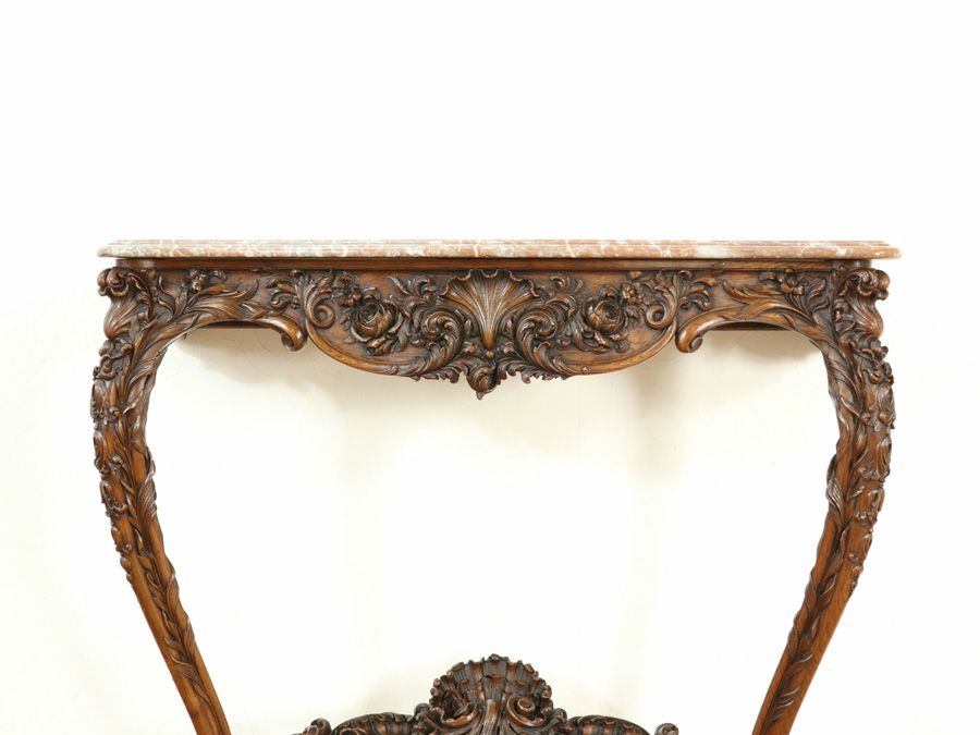 アンティーク家具 大理石コンソール 70565