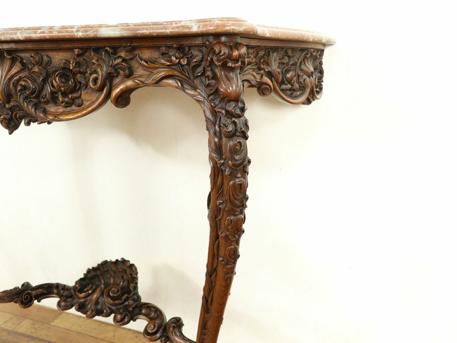 アンティーク家具 大理石コンソール 70565