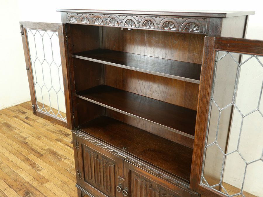 アンティーク家具　ブックケース 59223a