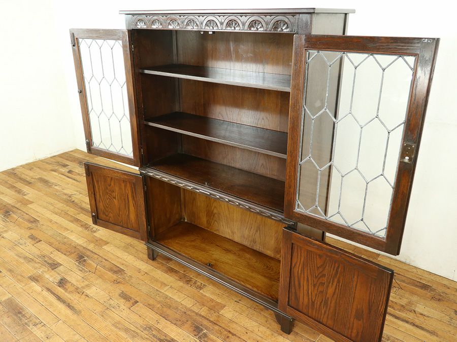 アンティーク家具　ブックケース 59223a