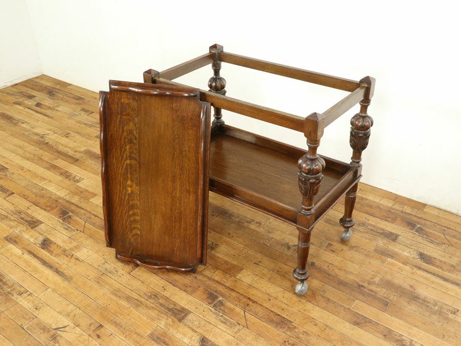 イギリスアンティーク家具 ワゴン 59333