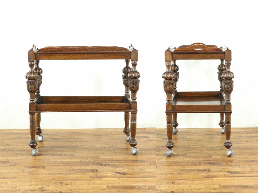 イギリスアンティーク家具 ワゴン 59333