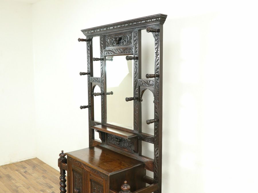 アンティーク家具 ホールスタンド 59247