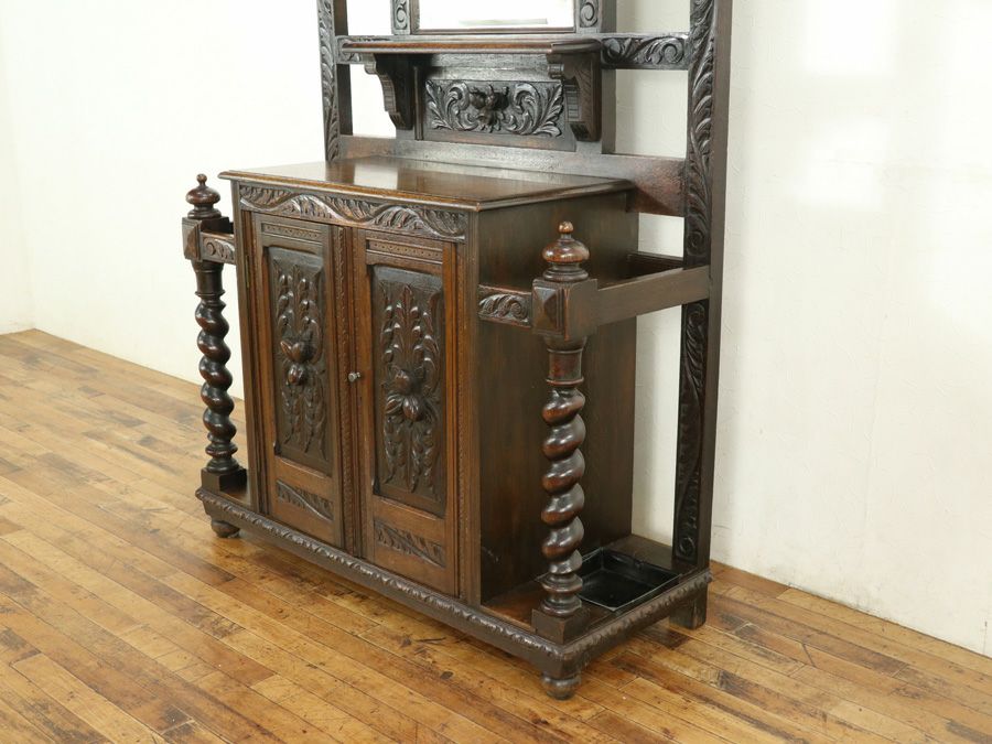 アンティーク家具 ホールスタンド 59247