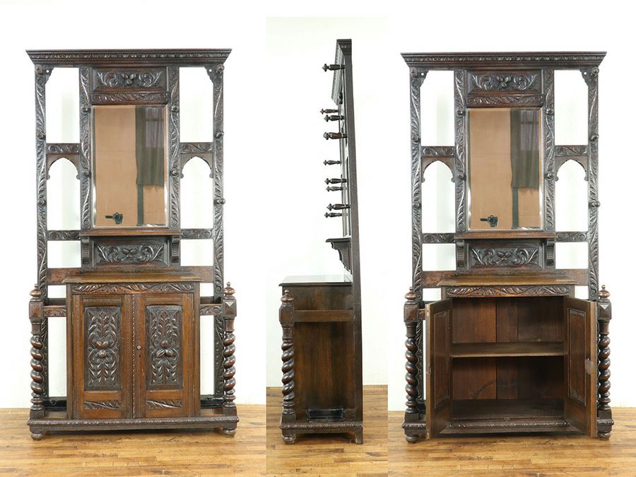 アンティーク家具 ホールスタンド 59247